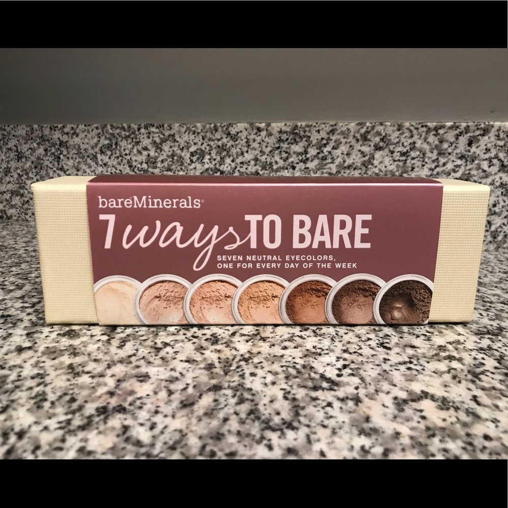 BareMinerals “7 ways to bare” eyeshadow set